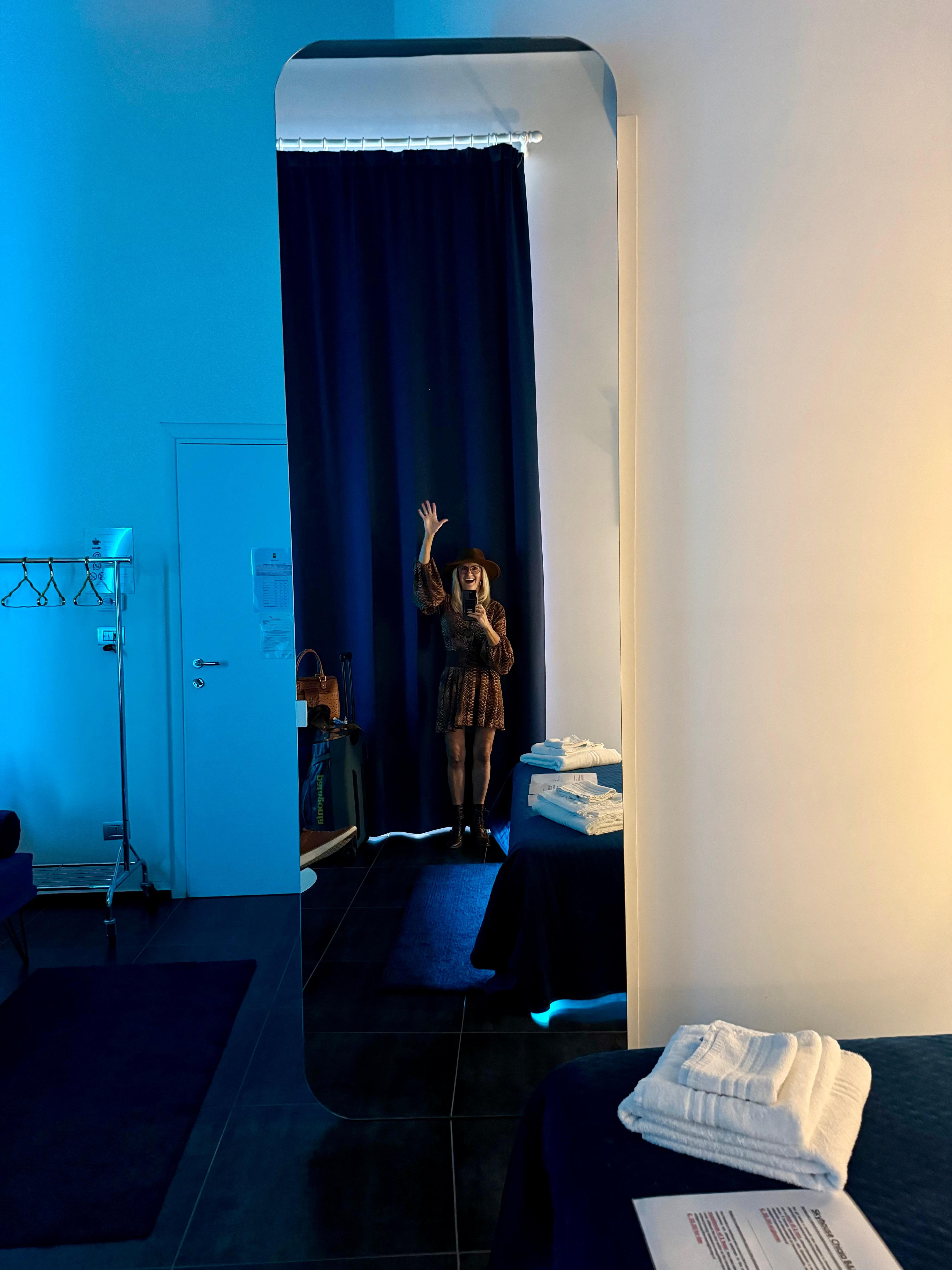 Absolutely LOVE the floor length mirror in our room.