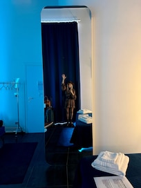 Absolutely LOVE the floor length mirror in our room.