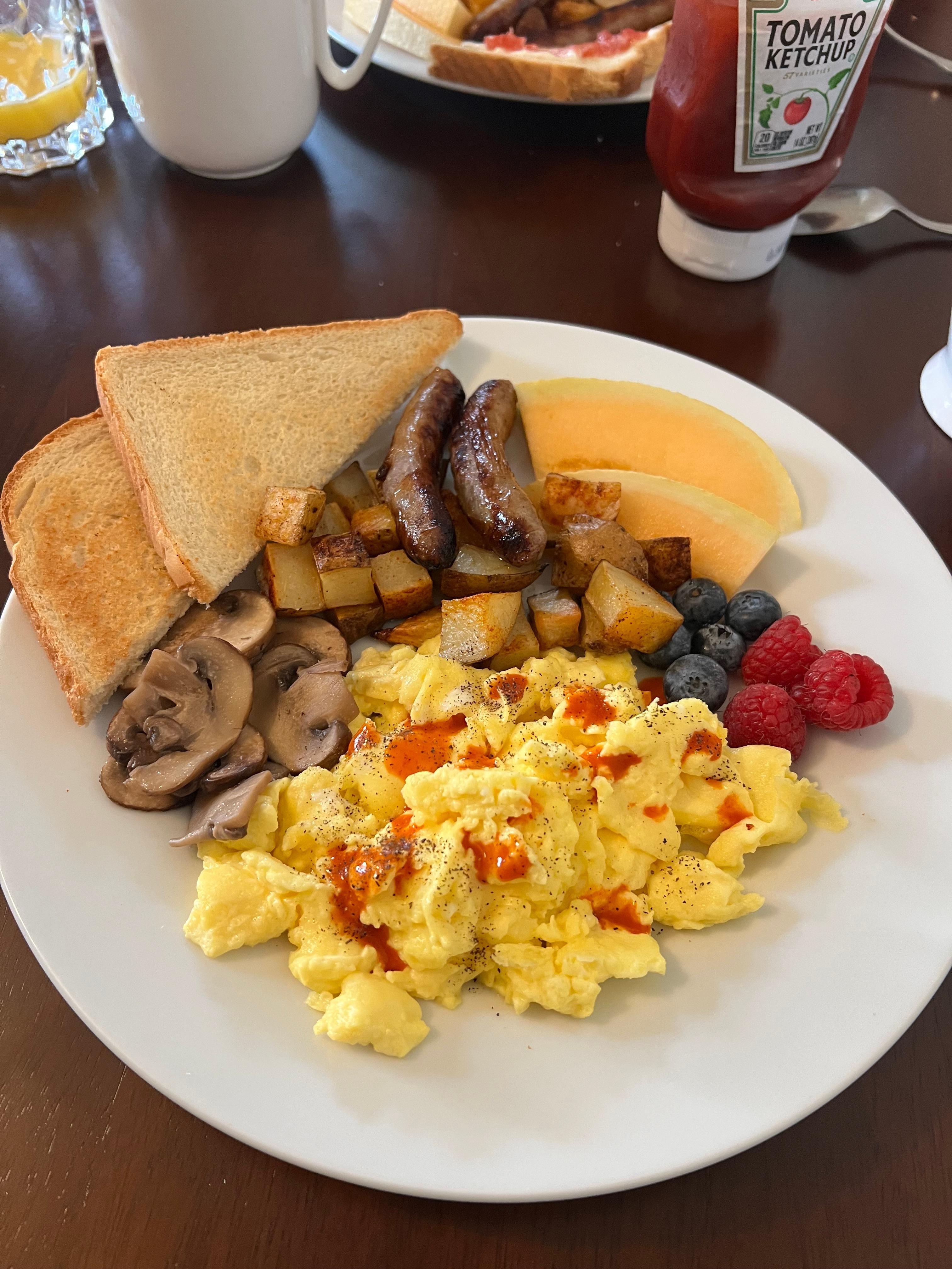 Incredible breakfast day 1