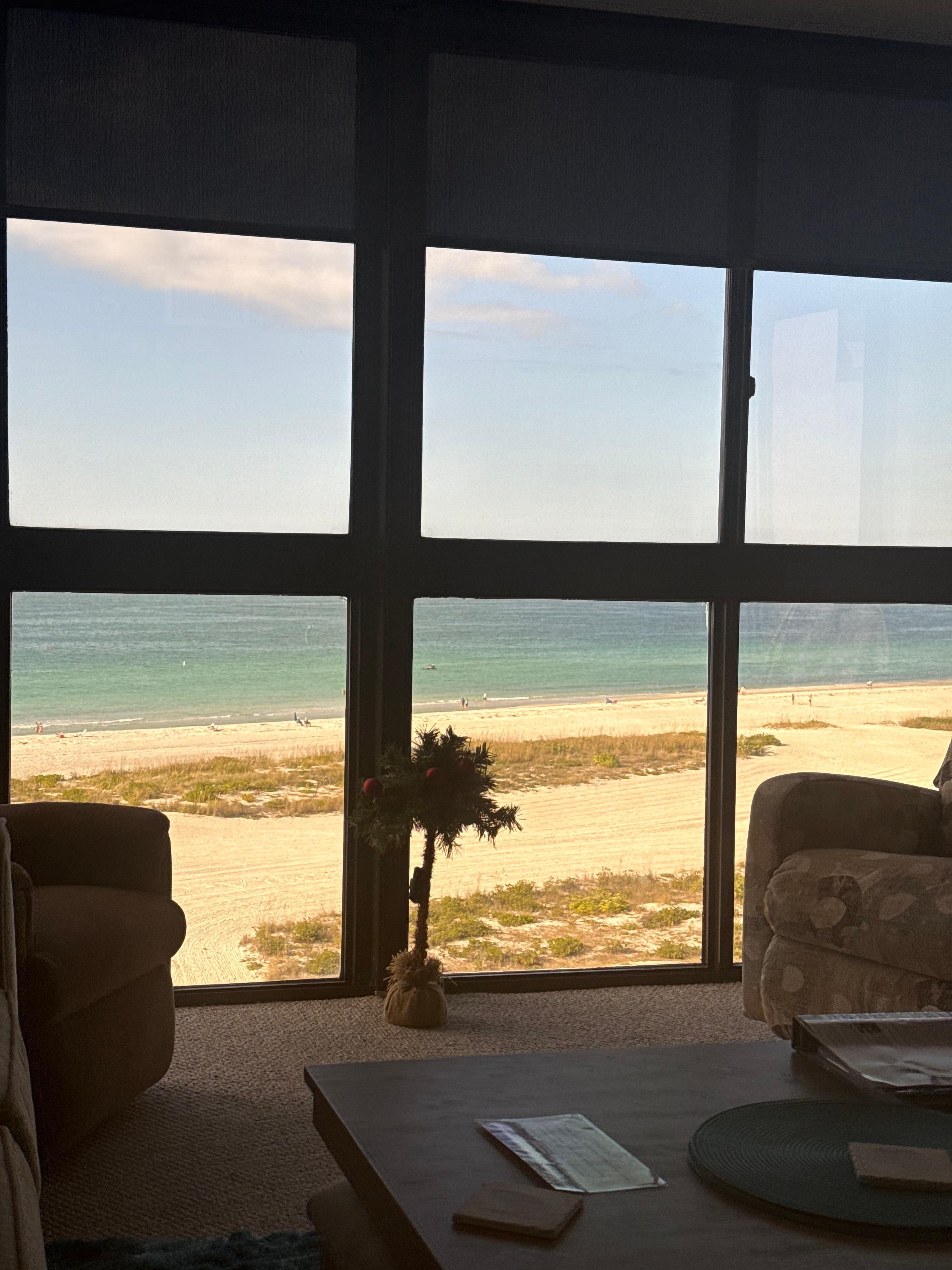 View from living area