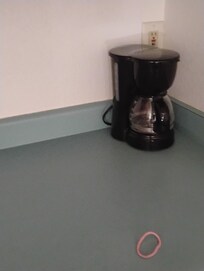 Couldn't even make coffee in the morning