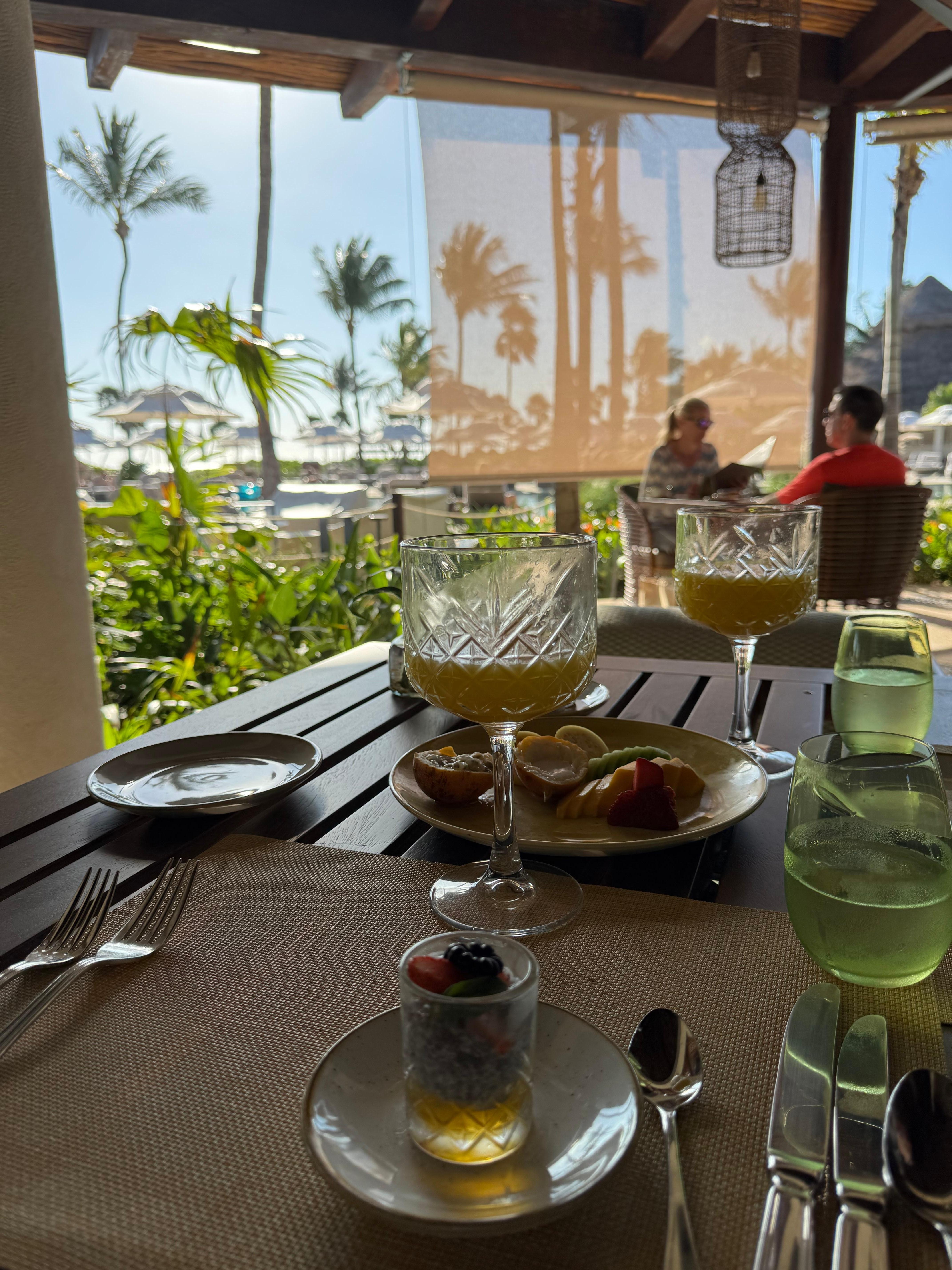 We loved the breakfasts every morning