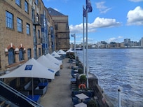 The outside terrace