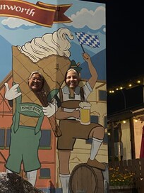 Silly photo op!