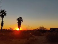 Sunrise from front of house