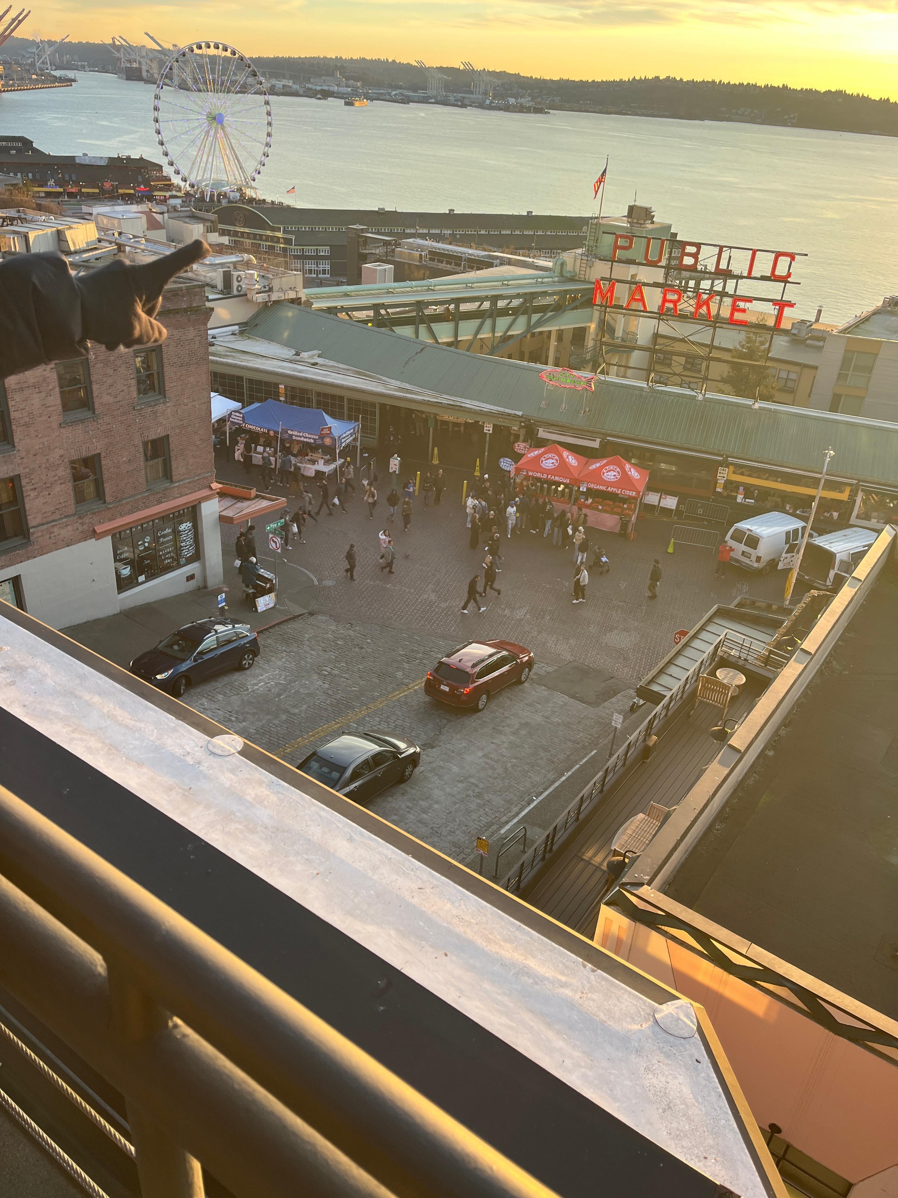 Roof top deck with multiple fireplaces & amazing bay views open nightly.  