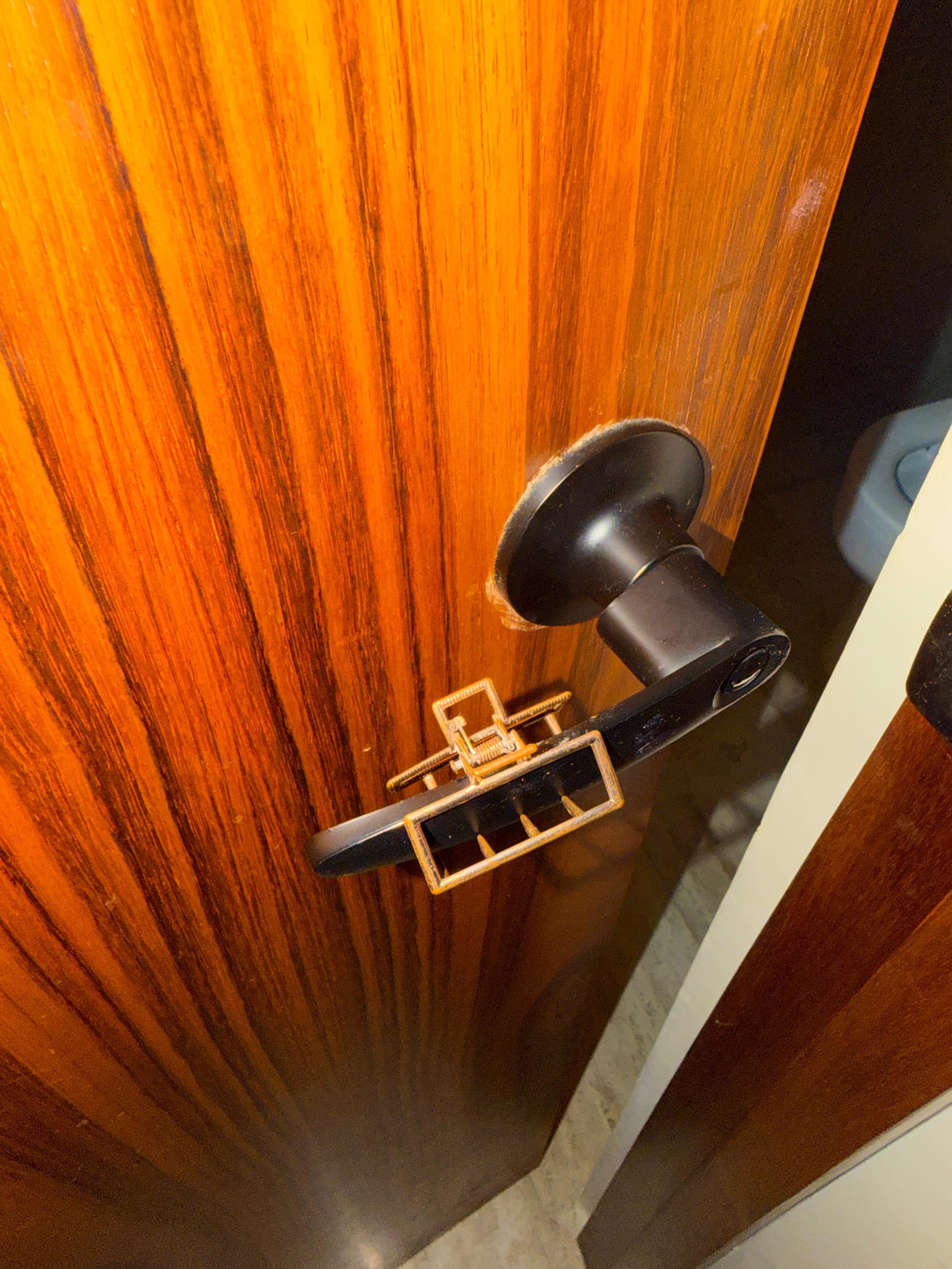 Random hair clip that someone left behind. 