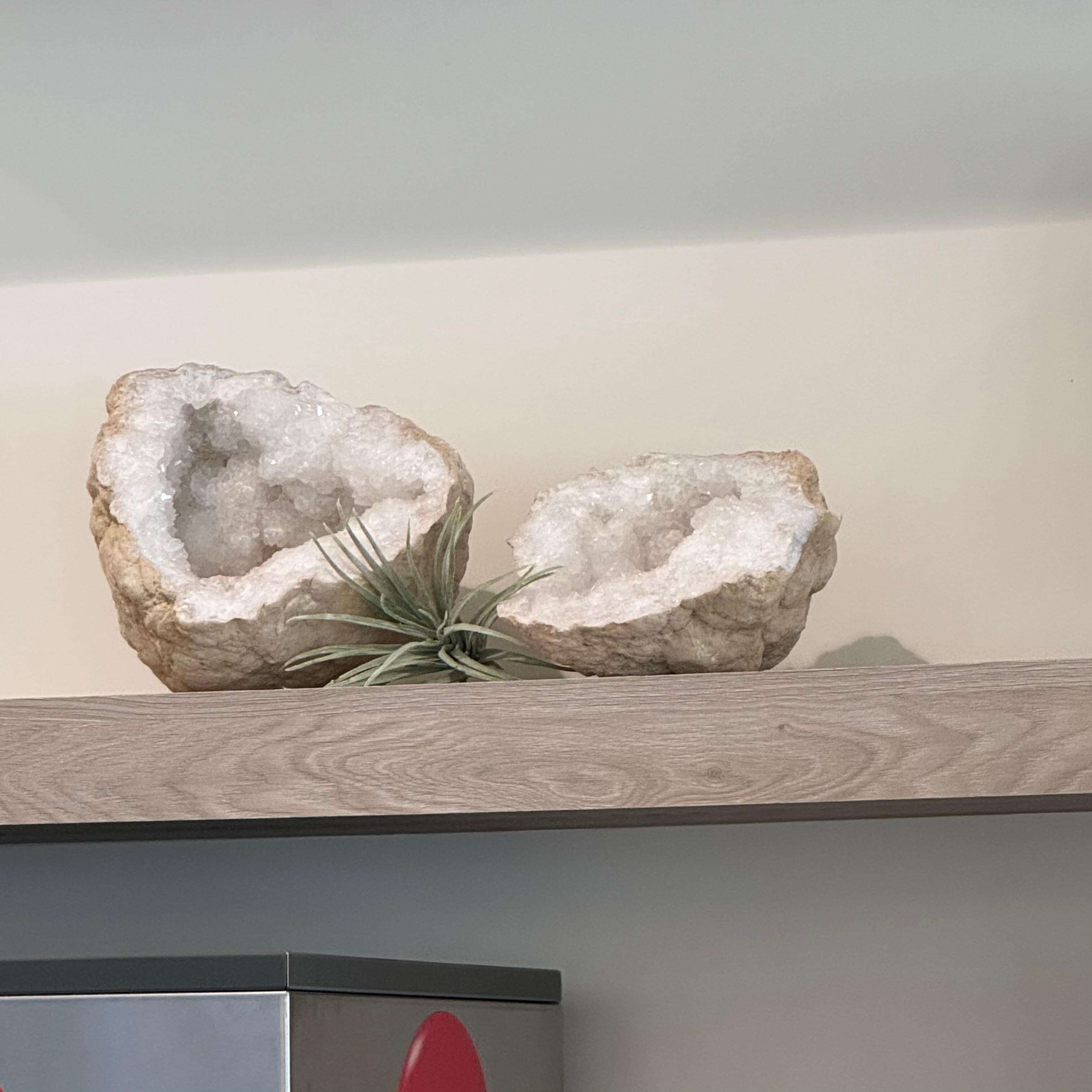 Cool geode decor