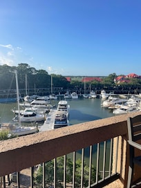 View from the balcony was always nice