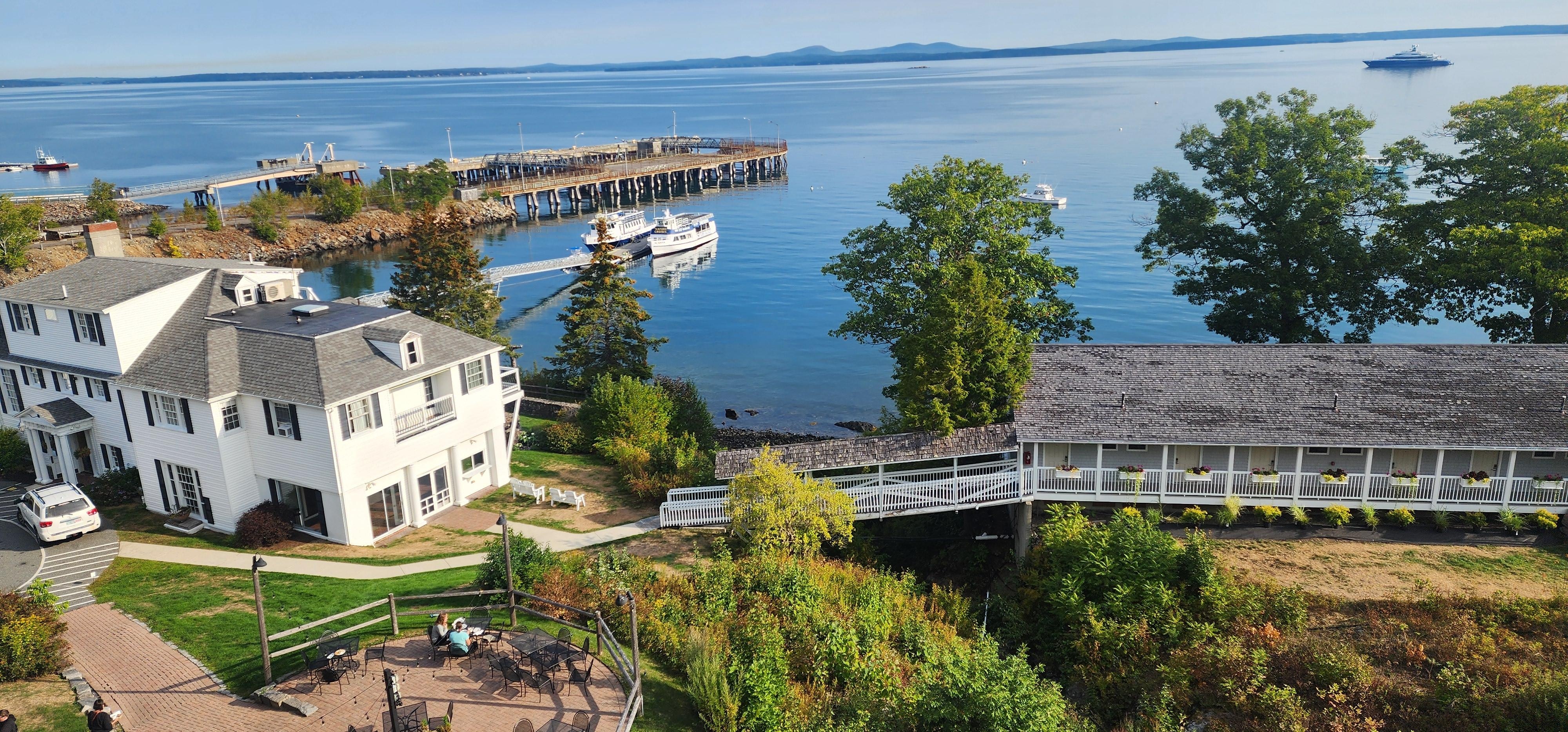 Great sea views from restaurant and our balcony