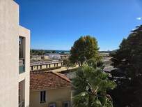 Views from balcony.