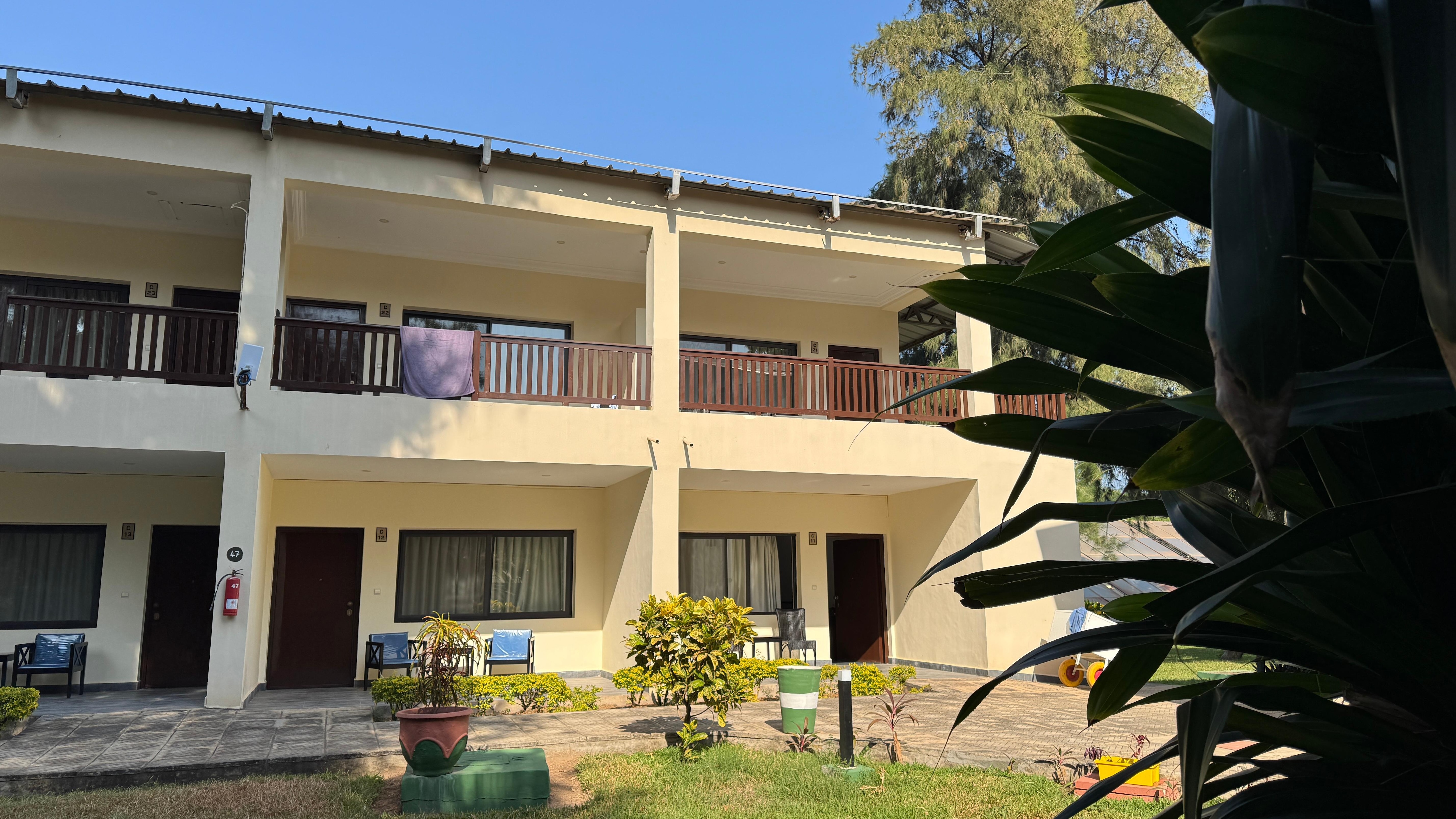 Et af blokkene med Superior værelser