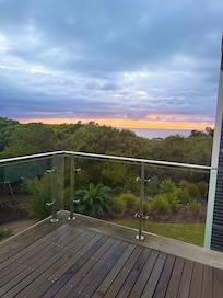 Ocean sunrise from back deck.