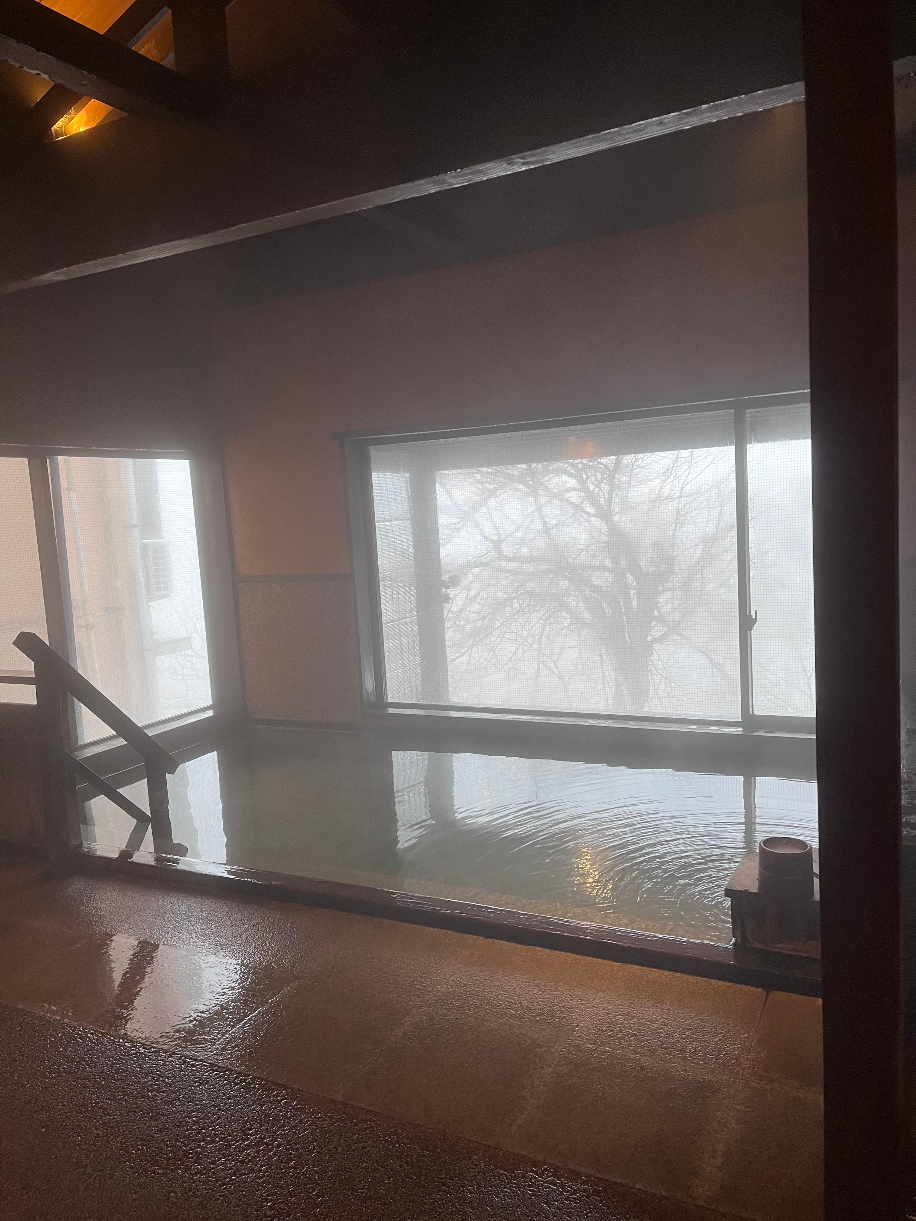 Indoor onsen