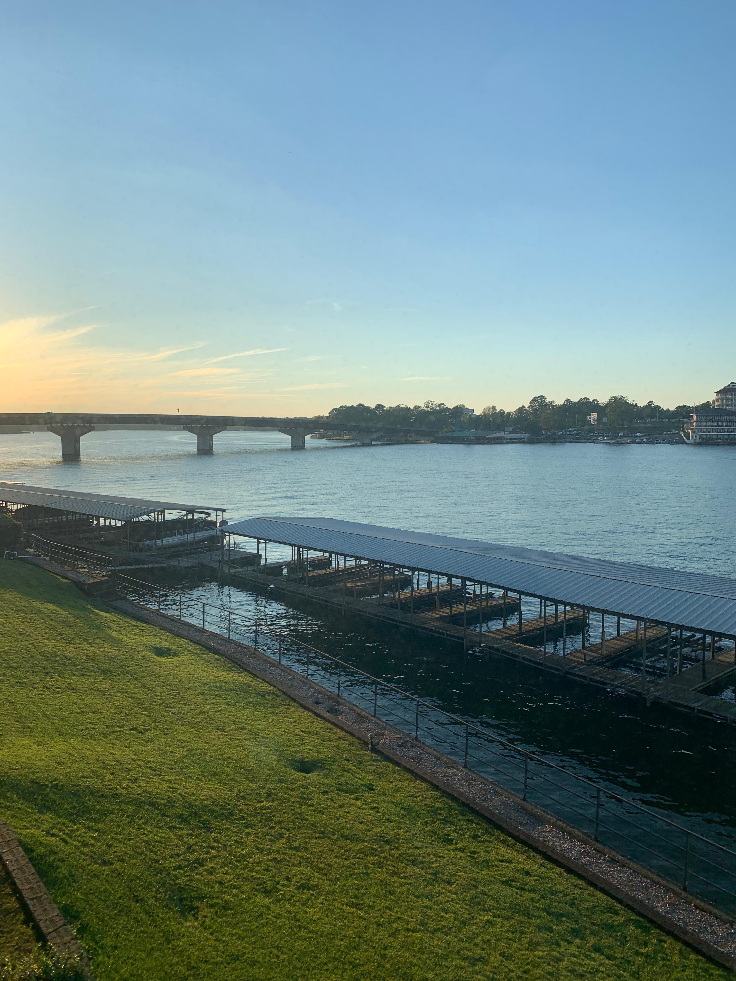 More views of the lake to the west. 
