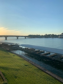 More views of the lake to the west.