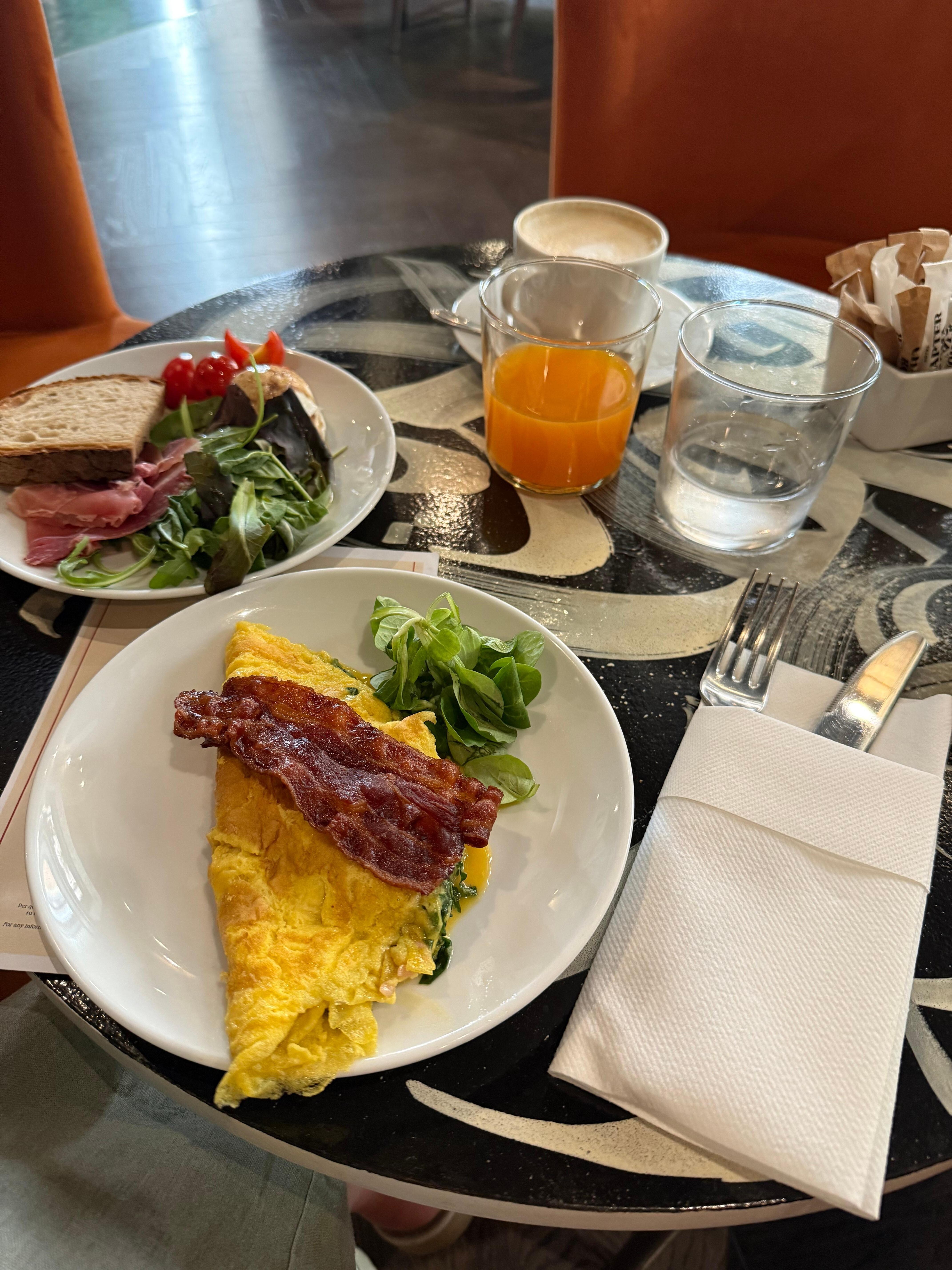 Nyyyydelig frokost:)