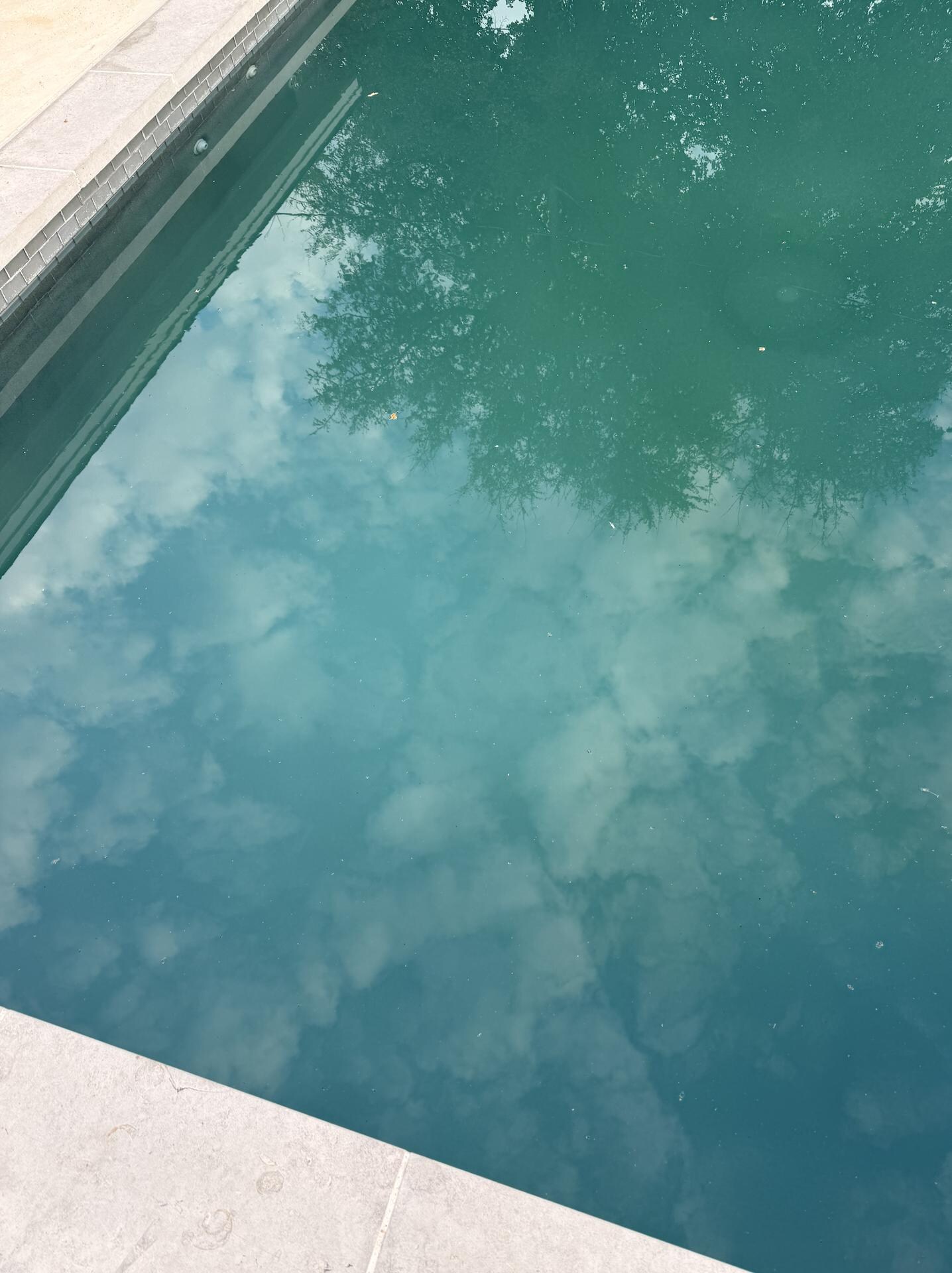 Had no desire to use the pool, but was cloudy and had algae buildup on the side
