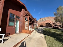 We stayed in the suites.