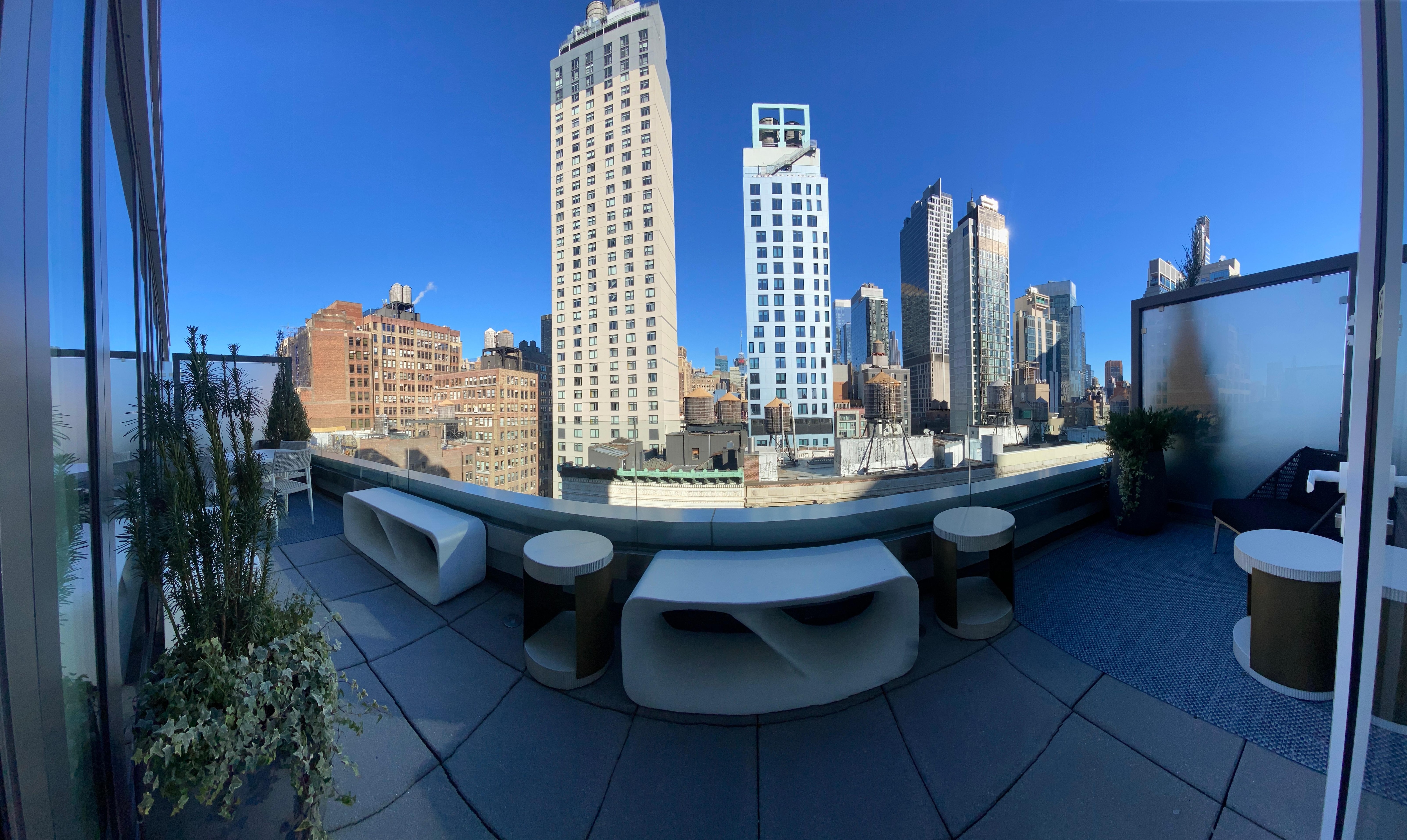 Absolutely STUNNING view from the Terrace