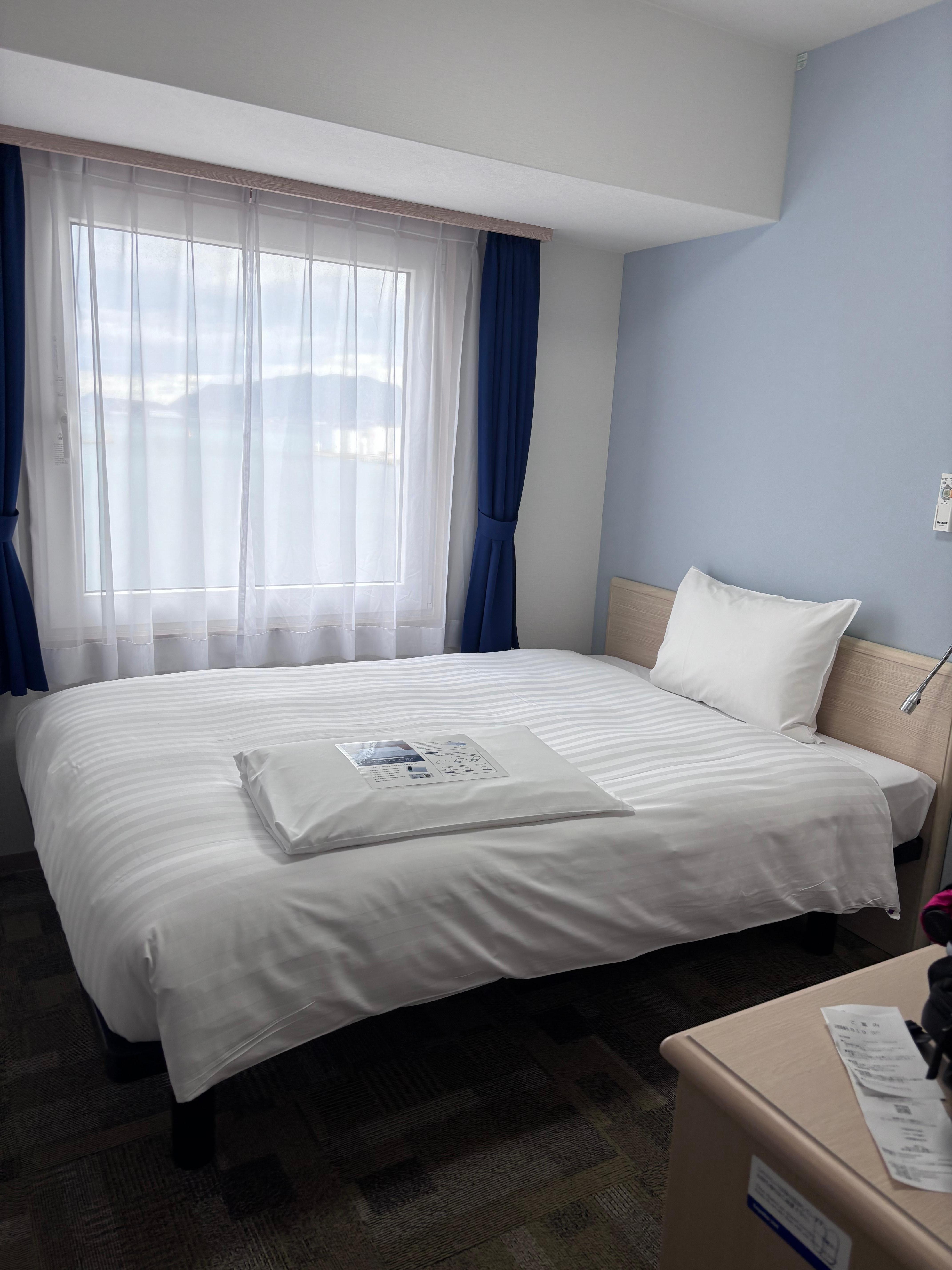 明るくて清潔ないお部屋でした