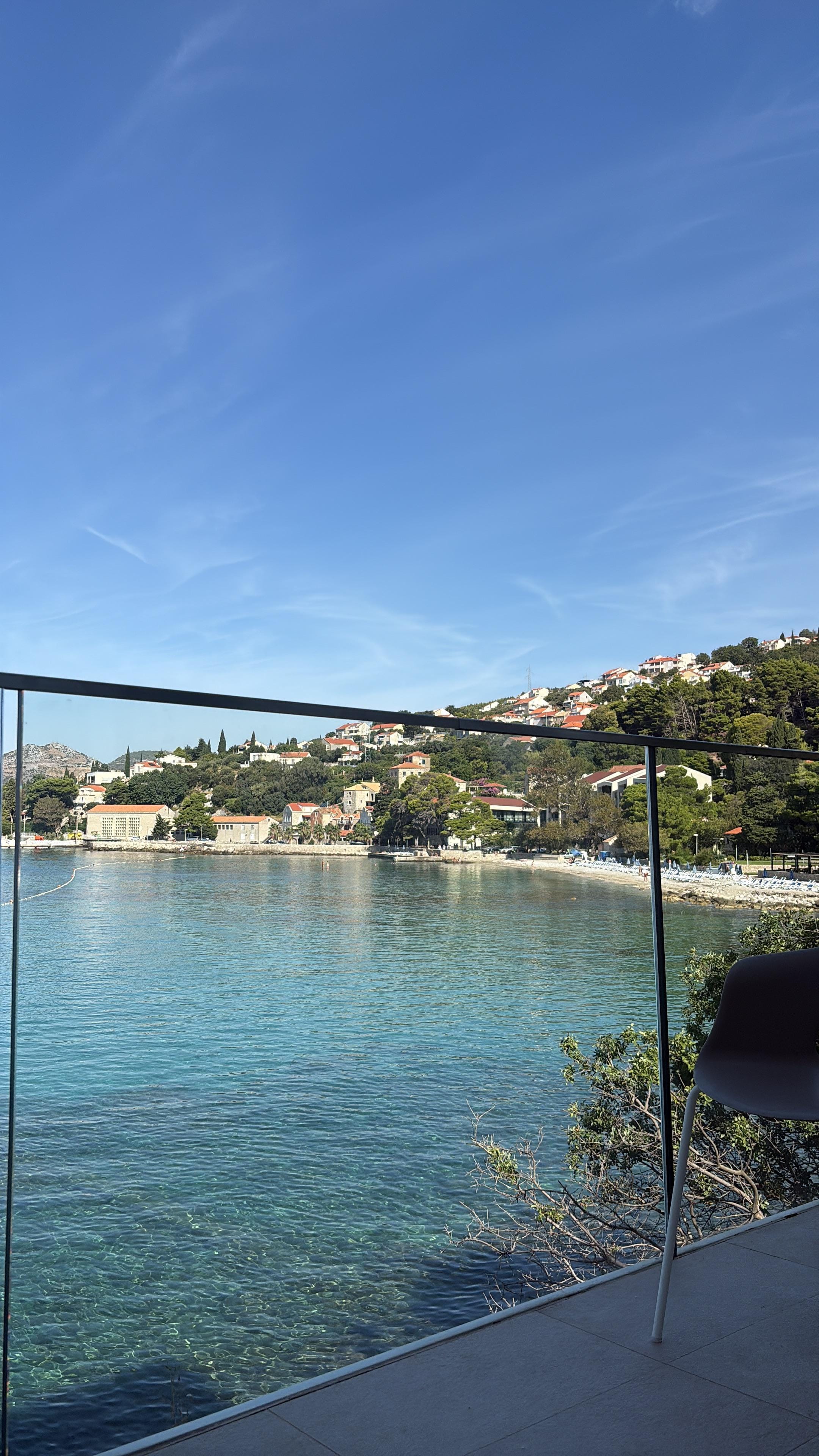 View from the Villa balcony