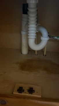 Leaking water