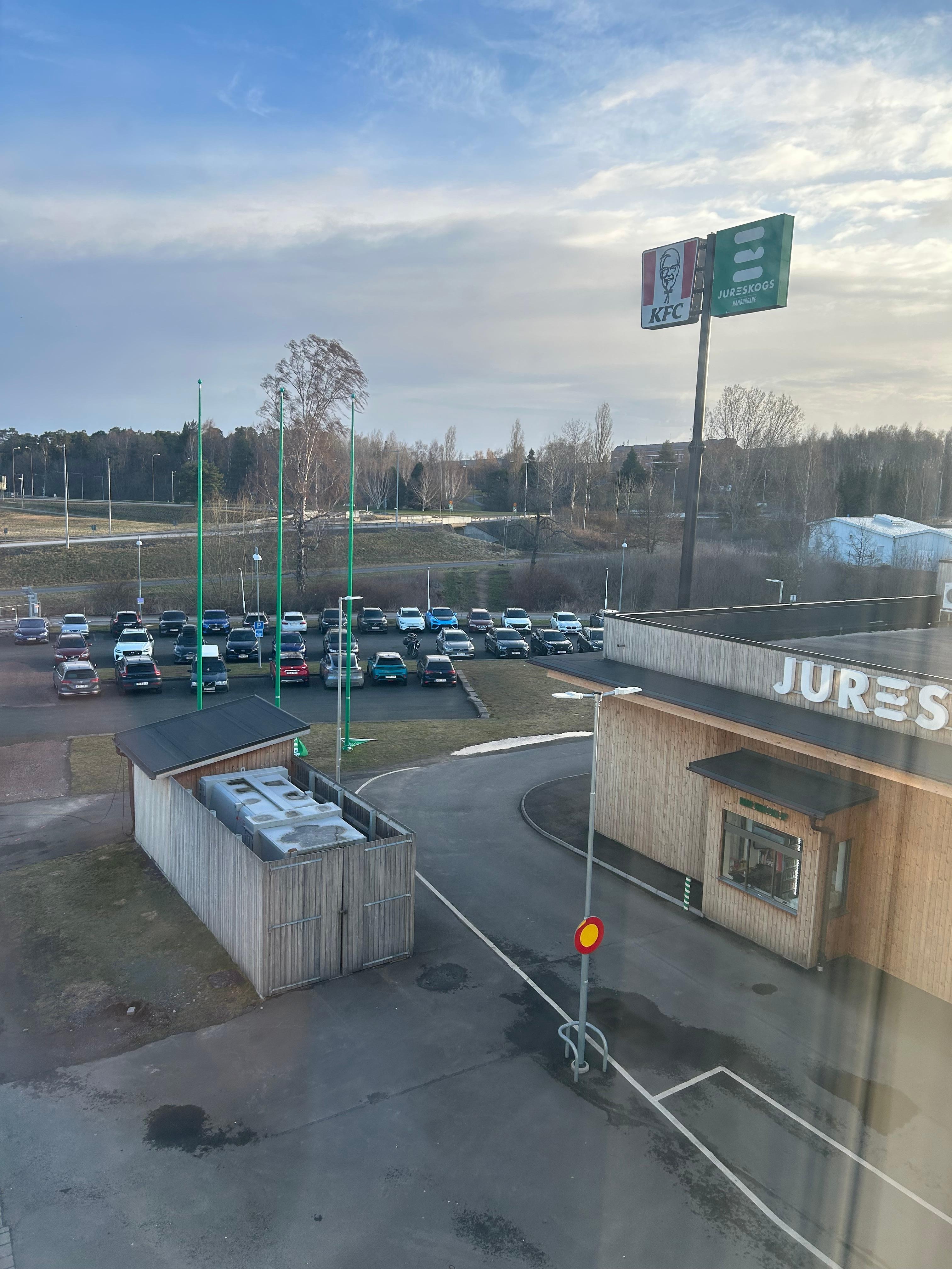 Utsikt från fönstret