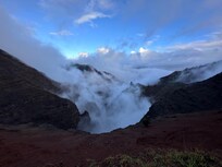 First lookout open at the Waimea Canyon state park. It was a bit cloudy