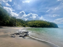 5 minute walk to this beach!