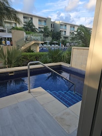 View from our swim out suite