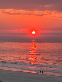 Sunrise from our balcony