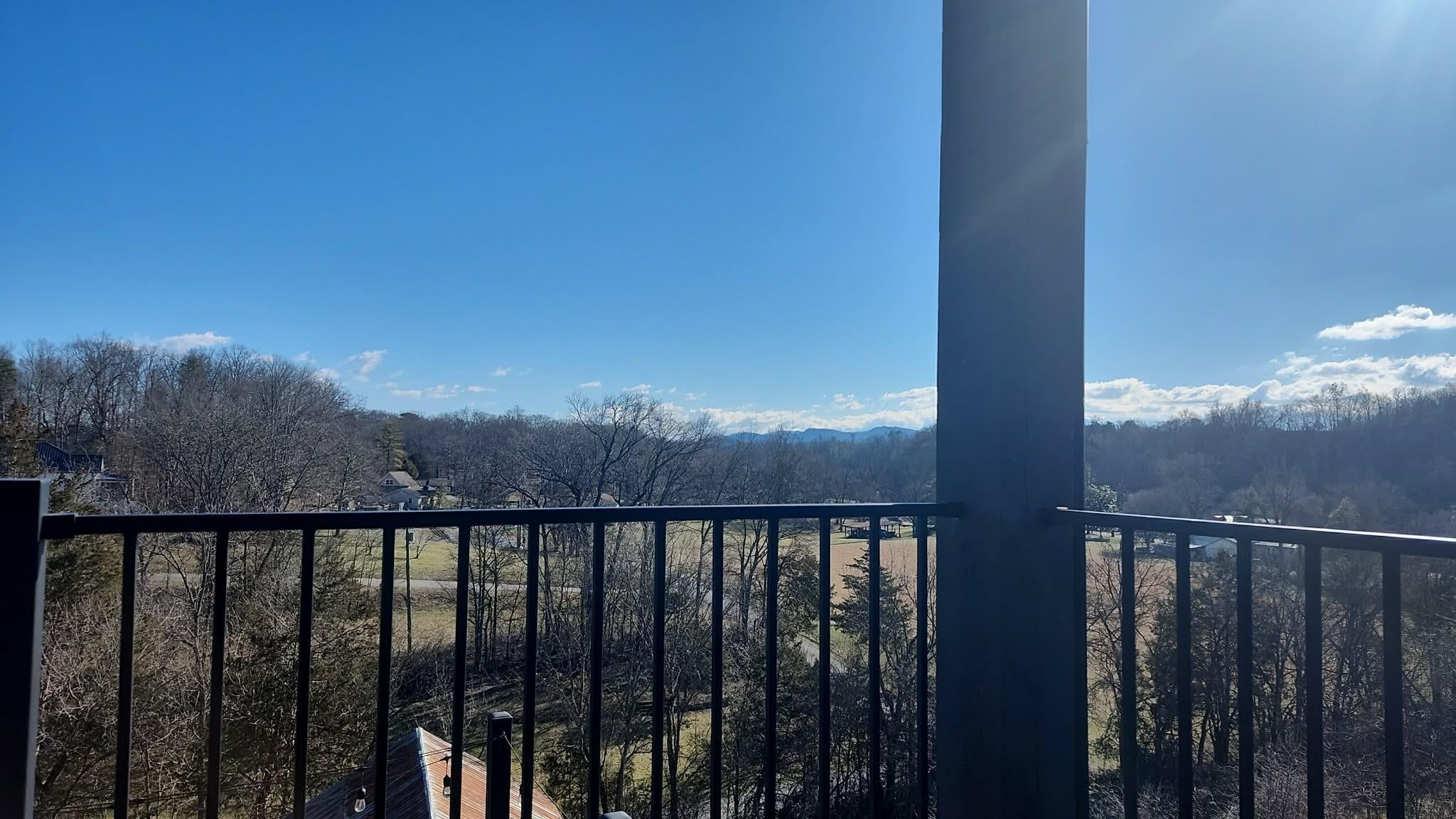 View from one of the back decks