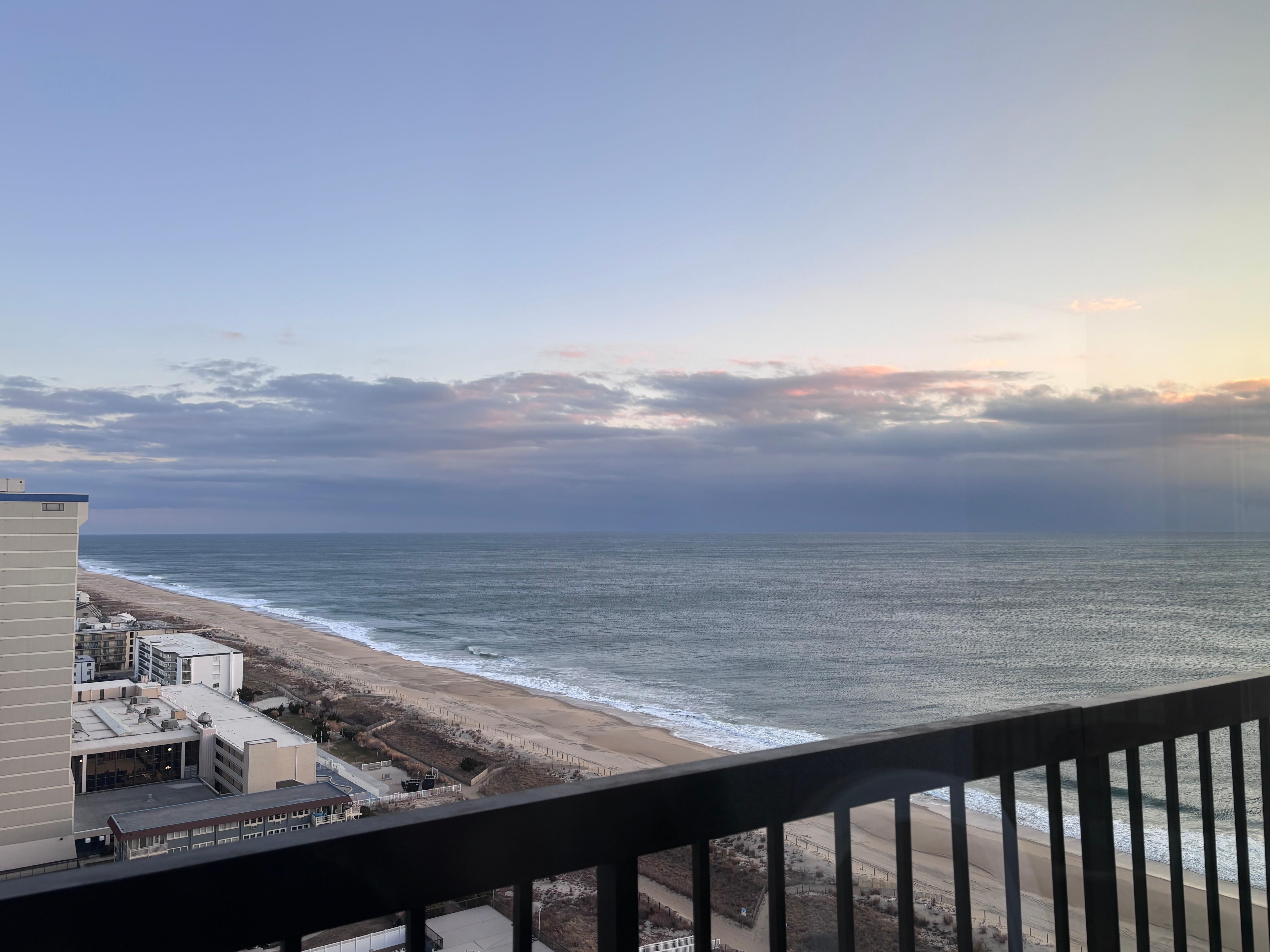 View from the balcony 