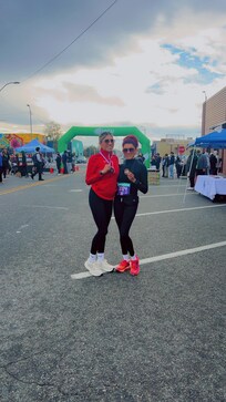 Finished 10k run in Pasco