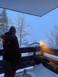 View from the balcony