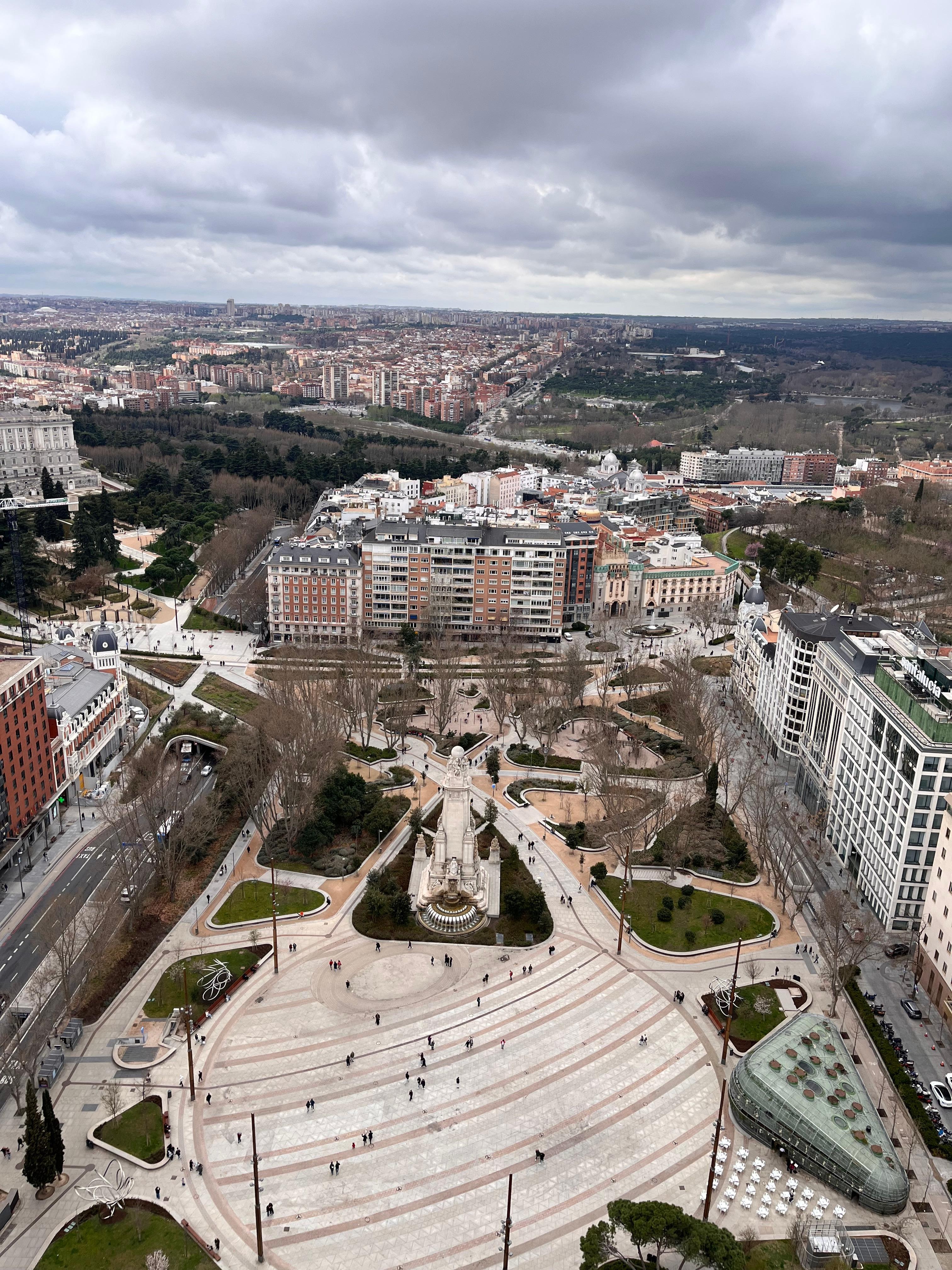 View from the roof top