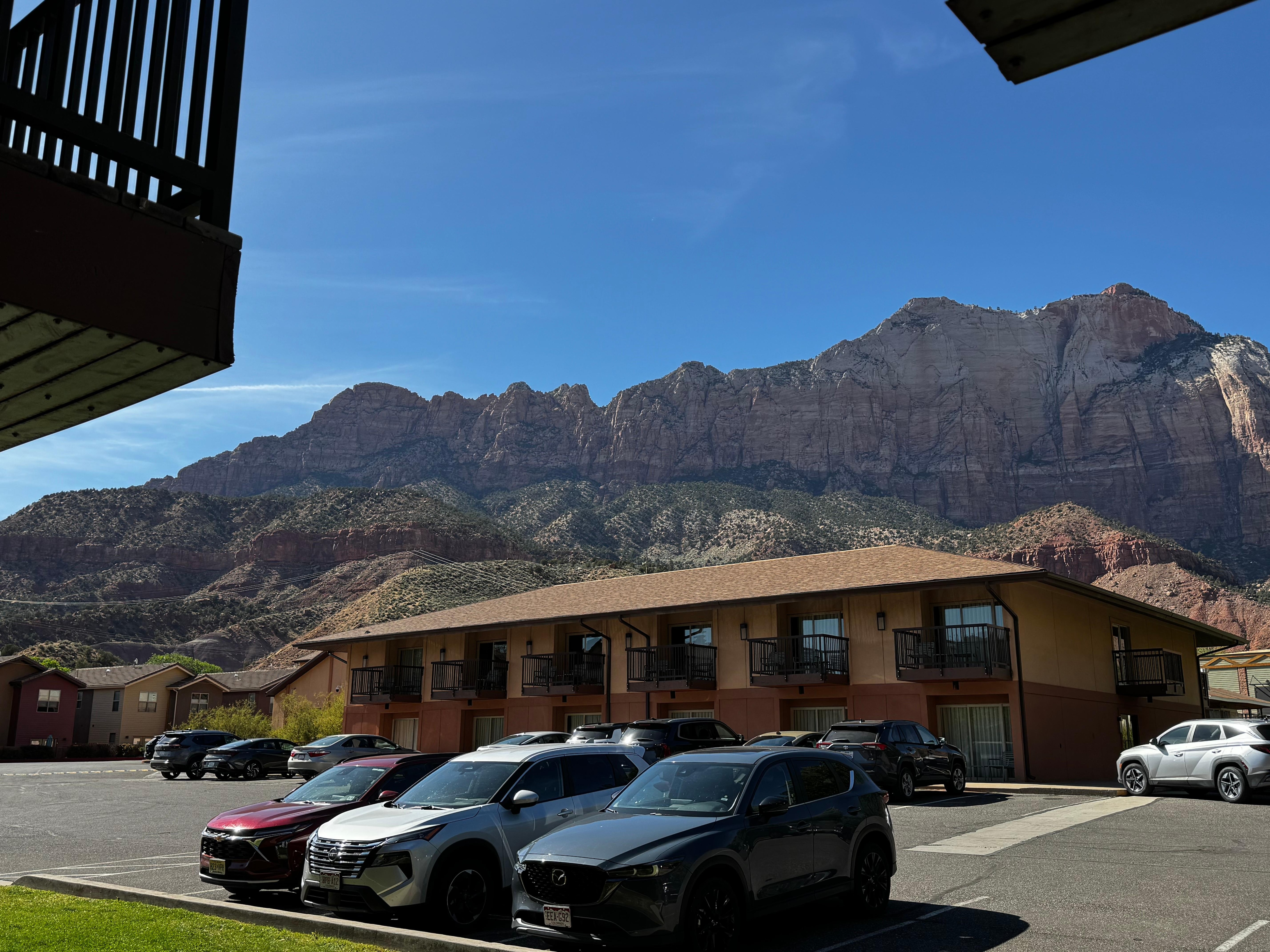 Beautiful view from our patio