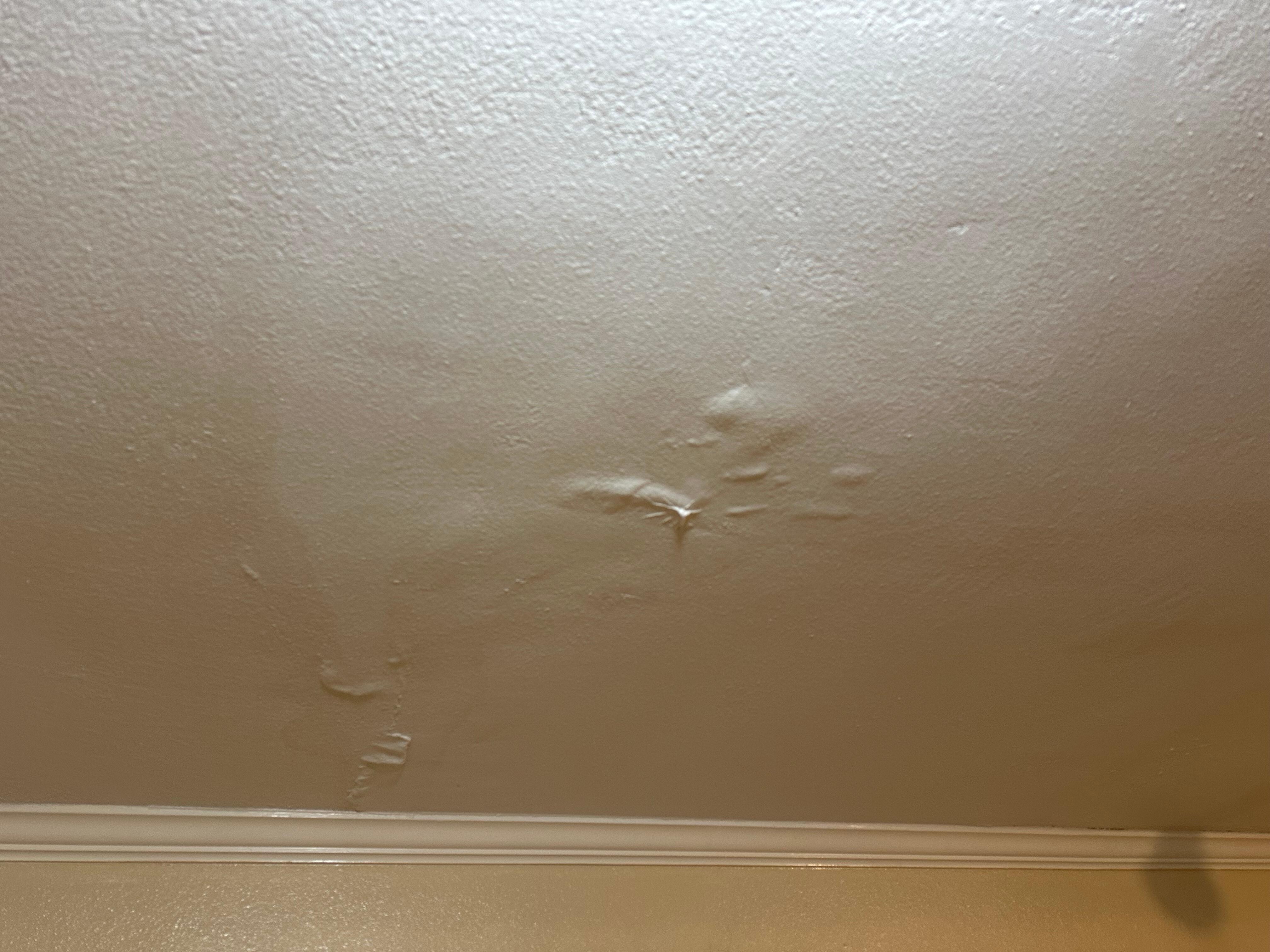 Peeling paint
