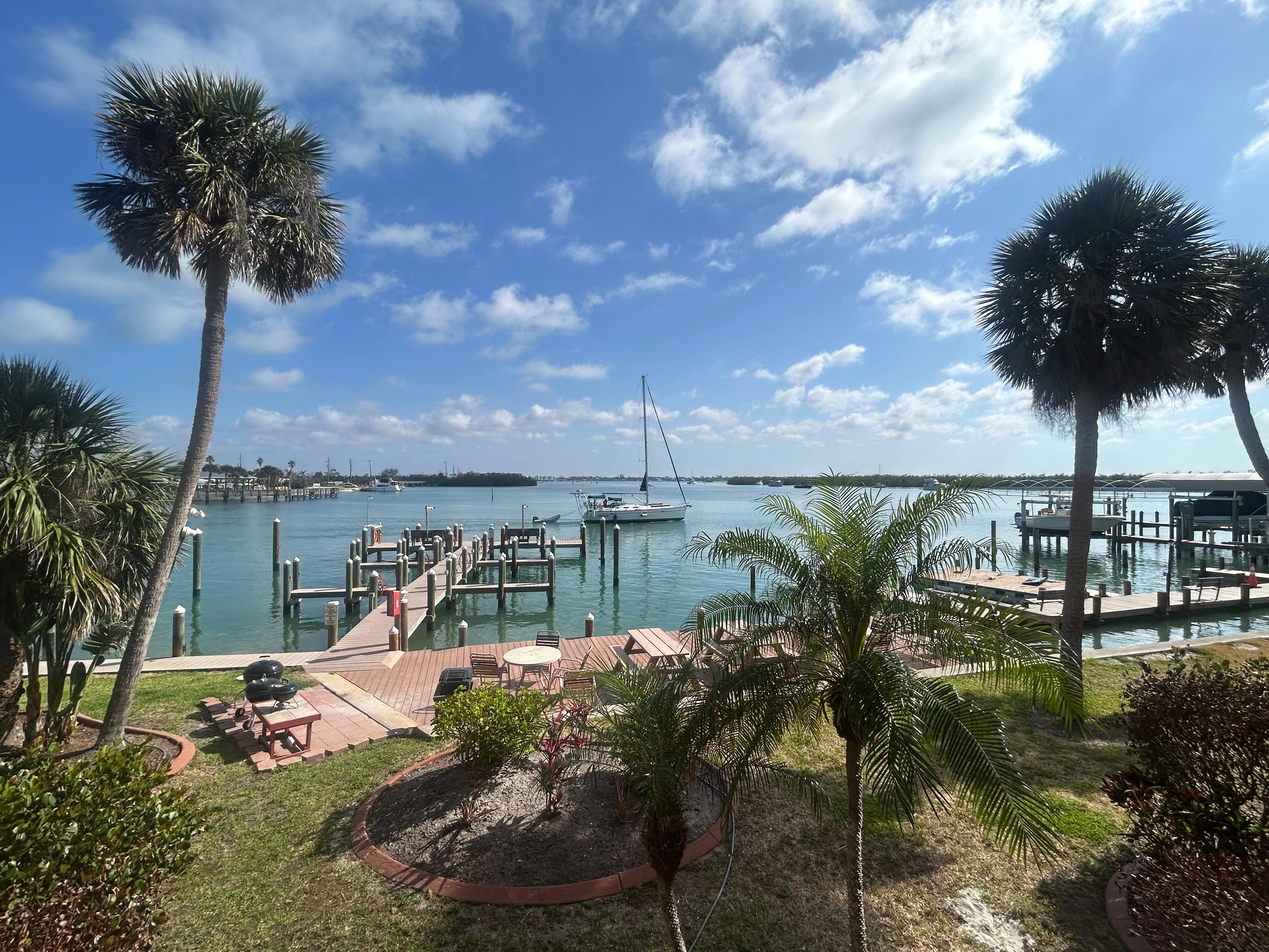 View of Lemon Bay from the patio