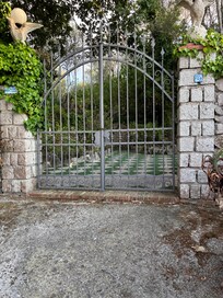 Front gate of bungalow