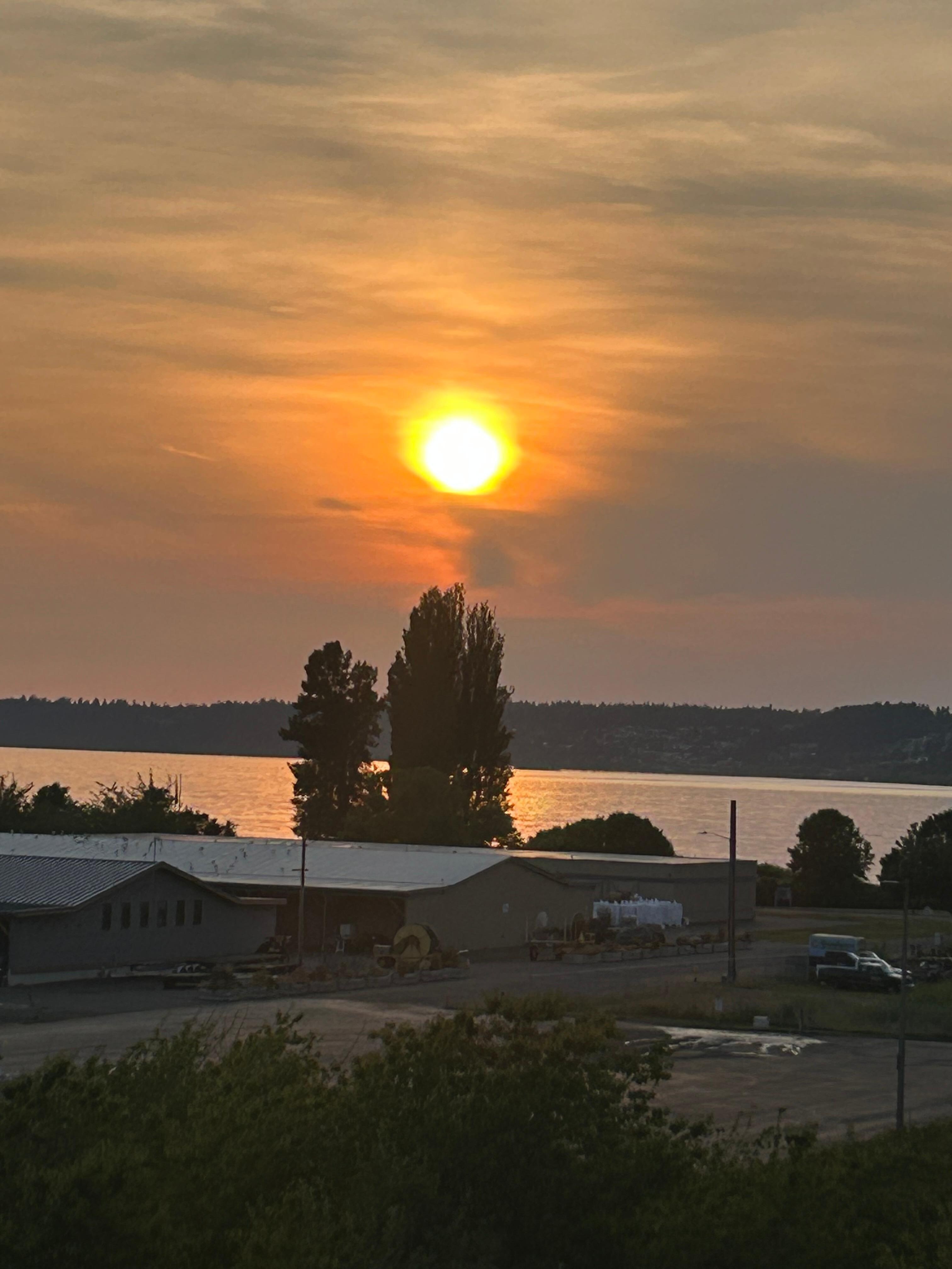 View from deck!