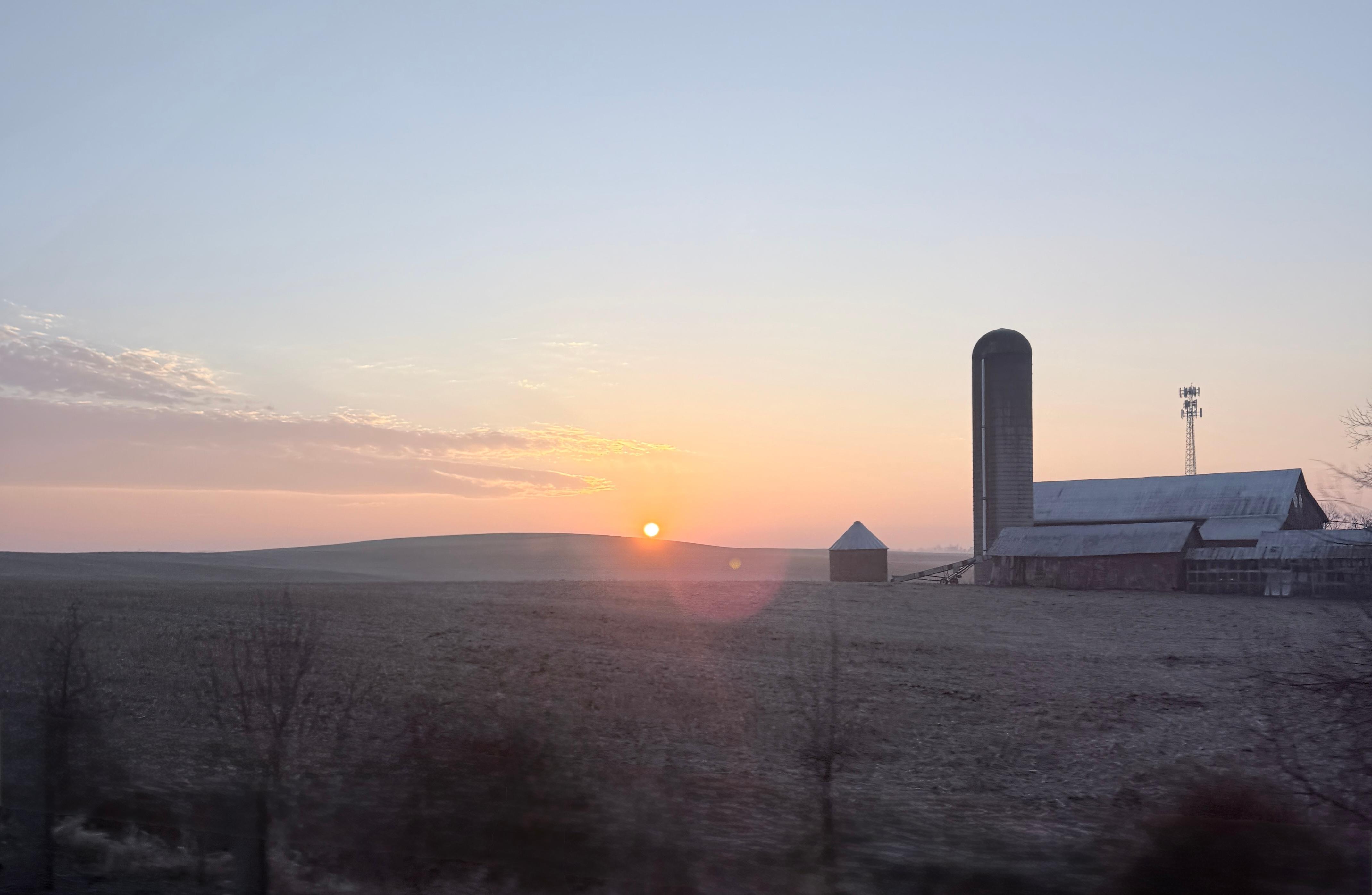 Sunrise in Harrisburg, PA