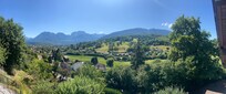 Panorama from the balcony