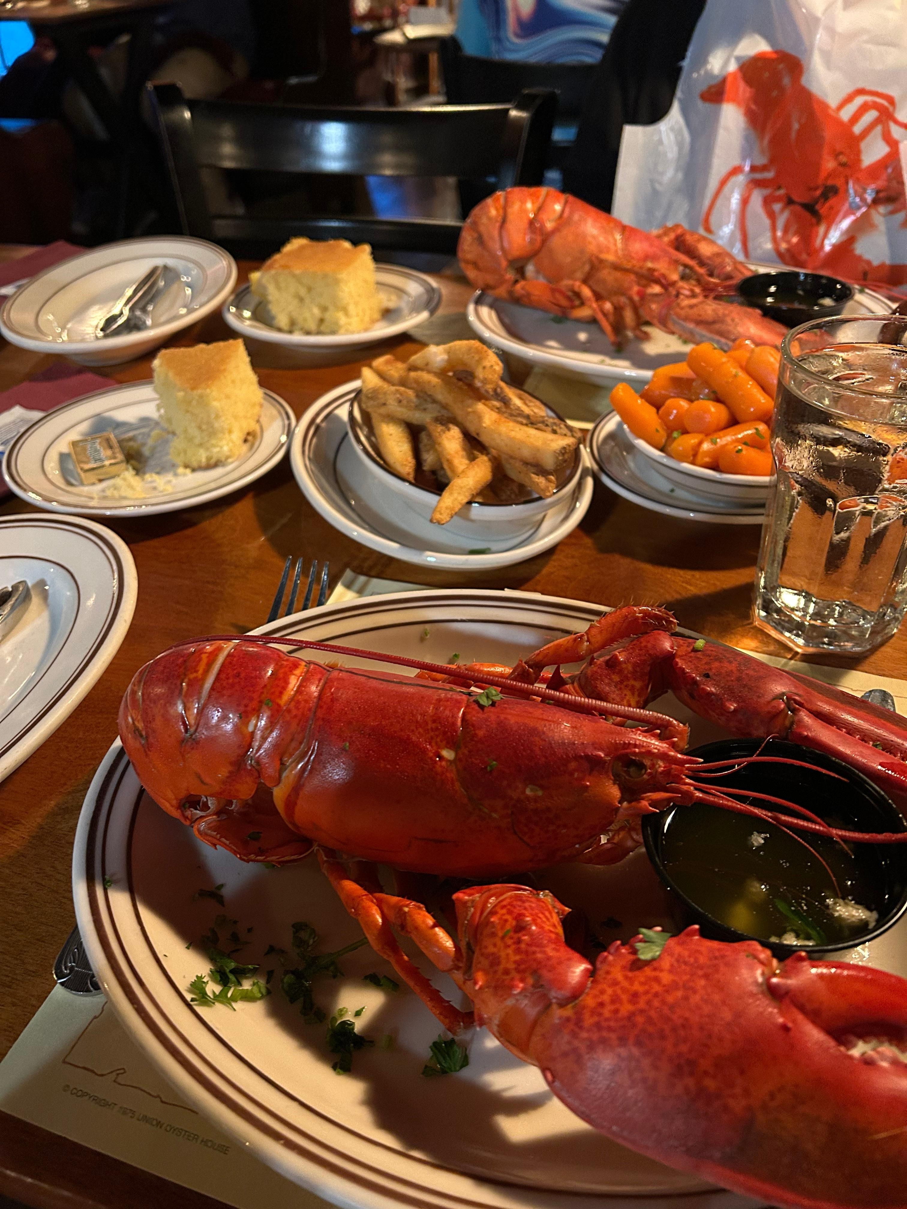 ロブスター　美味しく頂きました