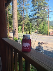 Enjoying the front porch view!