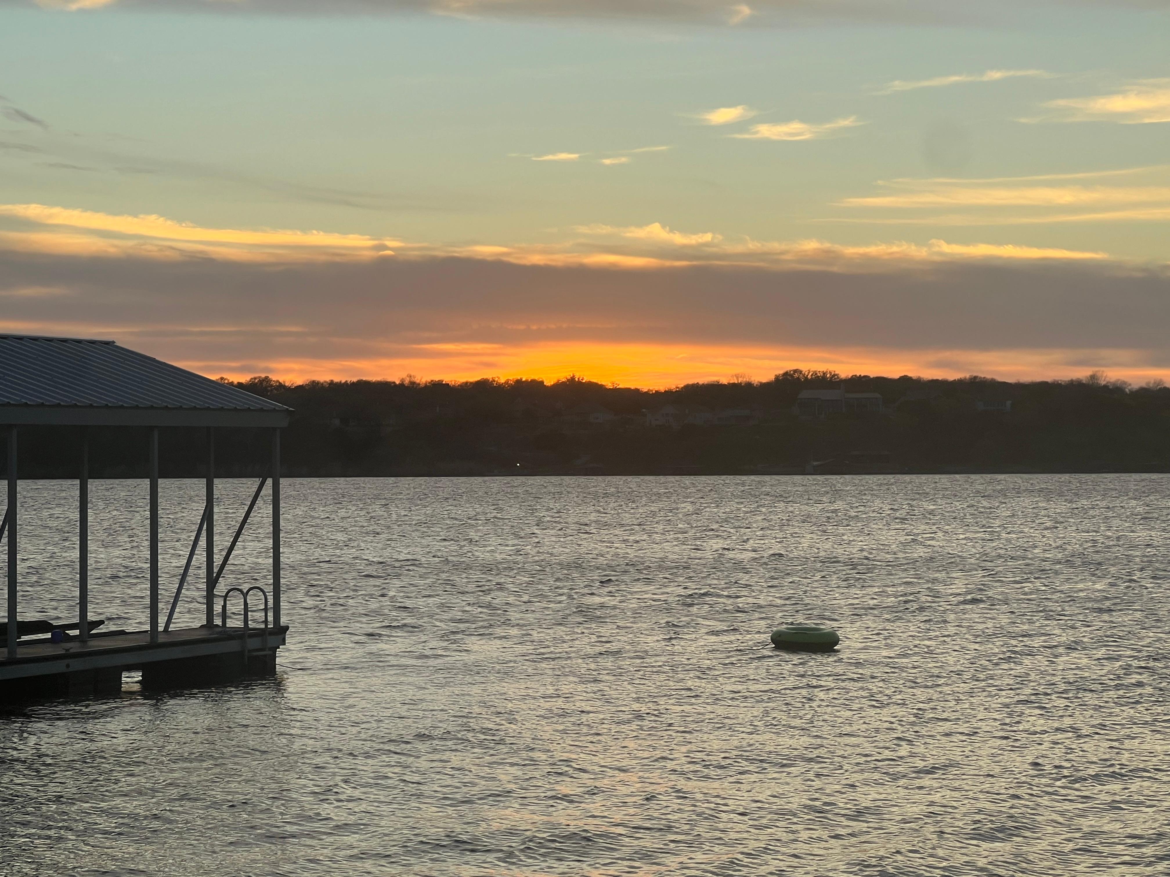 Enjoy a beautiful sunset 