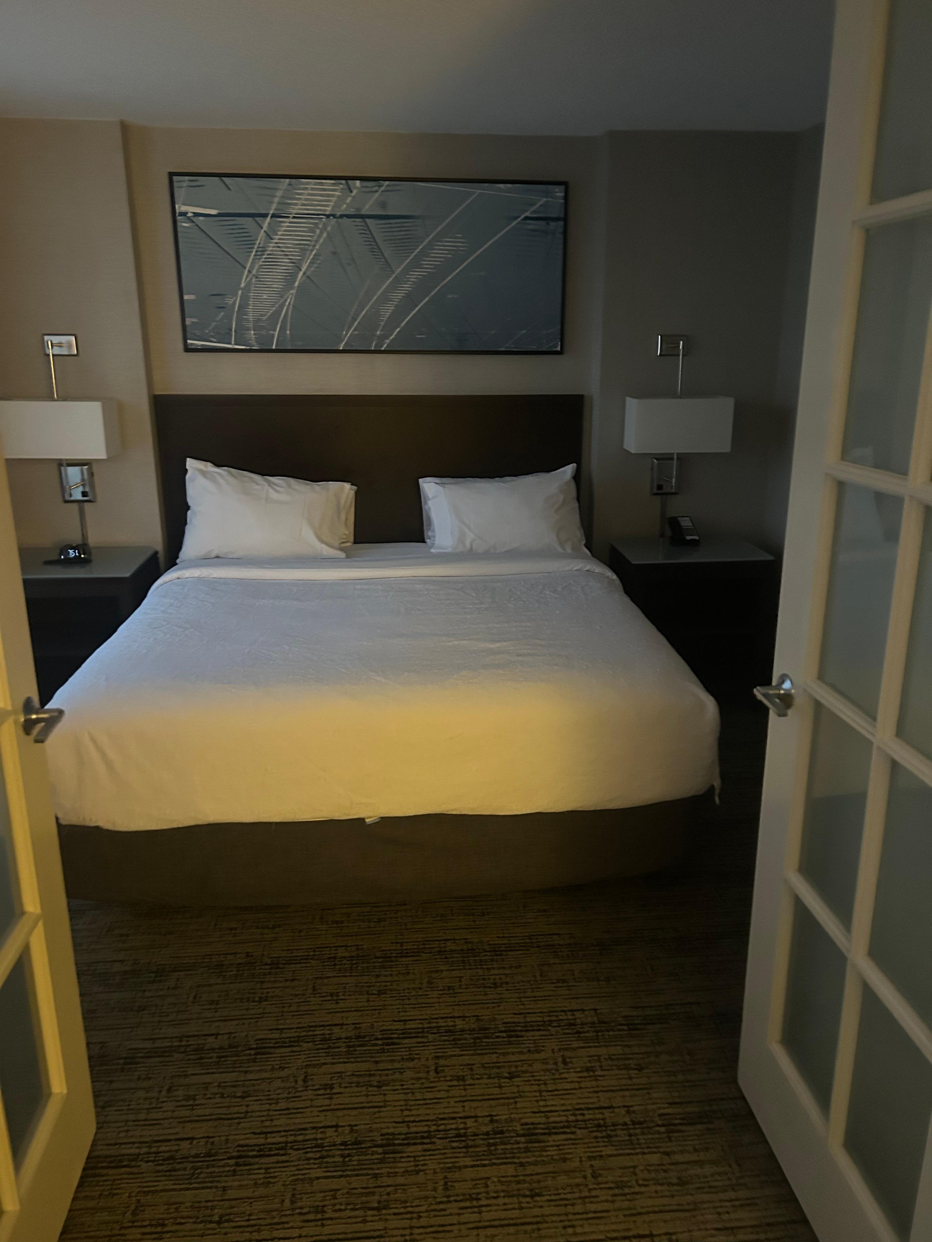 Comfortable bed