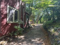 Driveway to house