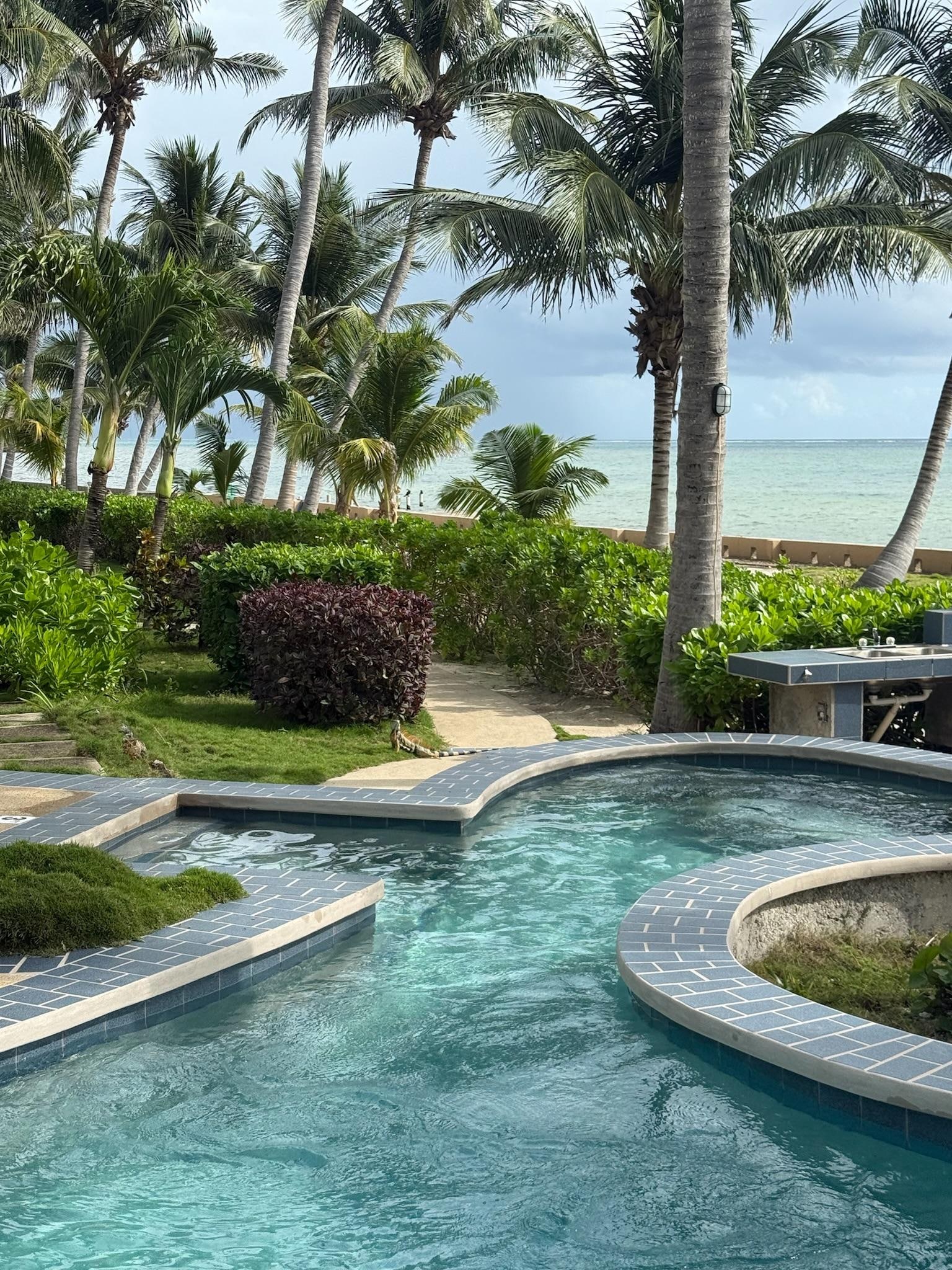 Pool right at the condo.